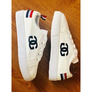 HÌNH THẬT - GIÀY SNEAKER THỂ THAO GG TRẮNG