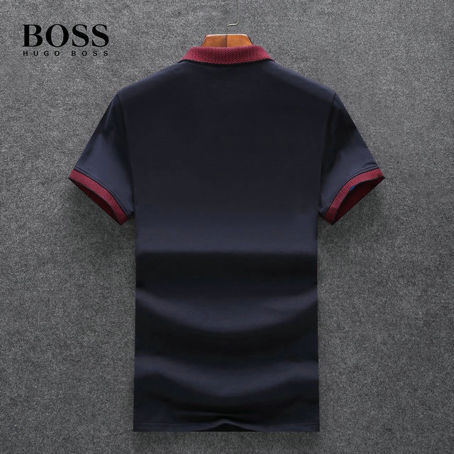 Hugo Boss Áo Thun Polo Ngắn Tay Thêu Logo Thời Trang Mùa Hè Dành Cho Nam