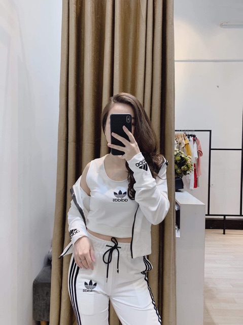 Sét 3 món thêu ADIDA siu sang chảnh