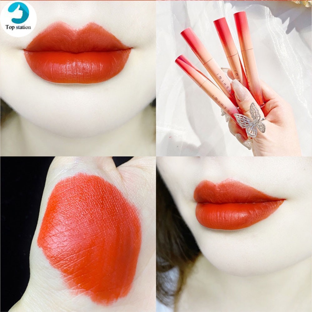 aaoottuuoo5.vn  [Hàng mới về] Set 4 Son Kem Lì Ershiqi Không Phai Chống Dính Cốc Trang Điểm Thời Trang | BigBuy360 - bigbuy360.vn