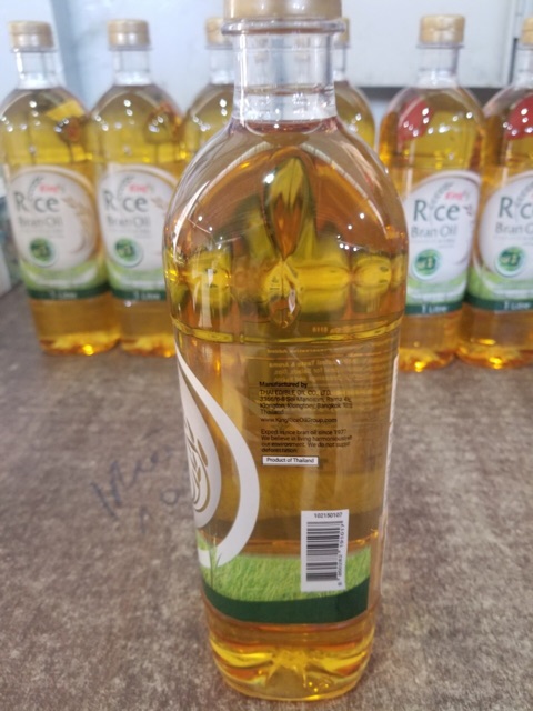 Dầu gạo King Rice bran oil chai 500ml - Thái lan