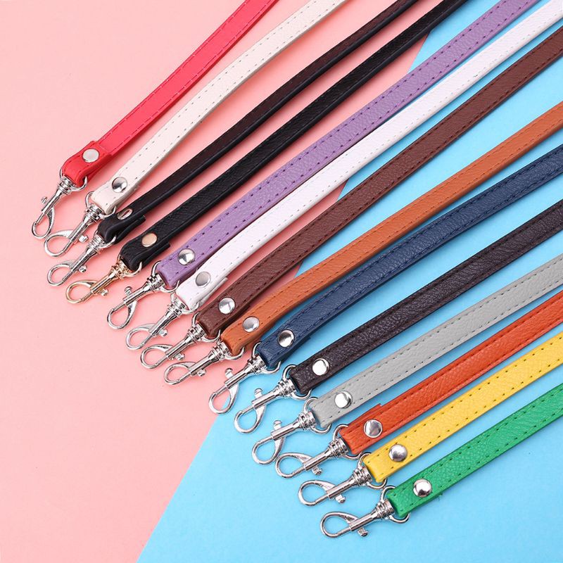 Dây đeo túi xách da PU 120cm dành cho làm túi đeo chéo ví DIY