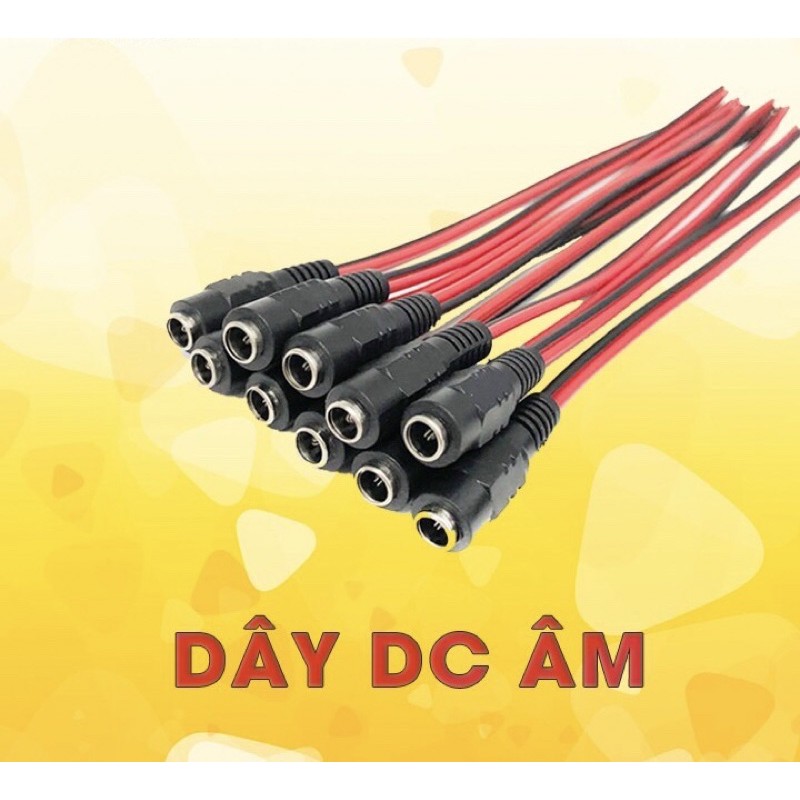 Dây jack DC âm (jack cái)