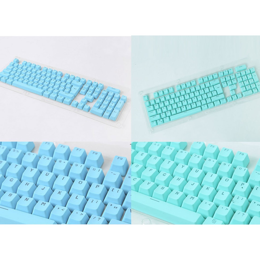 Bộ Keycap 87/104 xuyên LED PBT cho bàn phím cơ