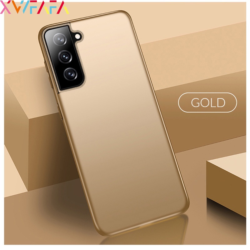 Ốp điện thoại PC cứng nhám siêu mỏng ôm khít máy chống bám vân tay cho Samsung S21 S20 Note 20 Ultra S21+ S20+ S20 FE