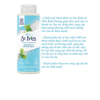 Sữa tắm ST. Ives 650ml [NHẬP KHẨU CHÍNH HÃNG]