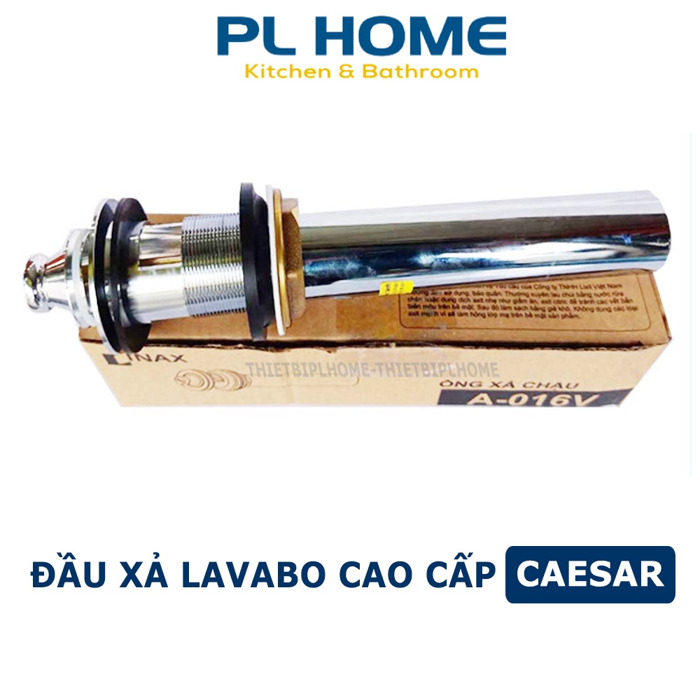 Xả lavabo Inax A016V, Ống xả chậu có chặn nước xoay Inax chính hãng thoát nhanh