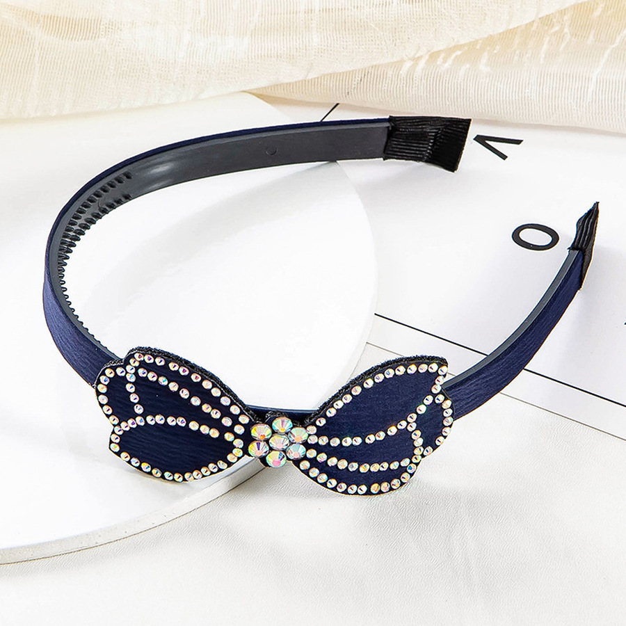 Băng đô hình nơ đính đá phong cách retro thời trang cho nữ