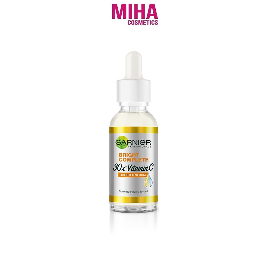 Tinh Chất Tăng Cường Sáng Da Mờ Thâm Garnier Bright Complete 30x Vitamin C Booster Serum 30ml