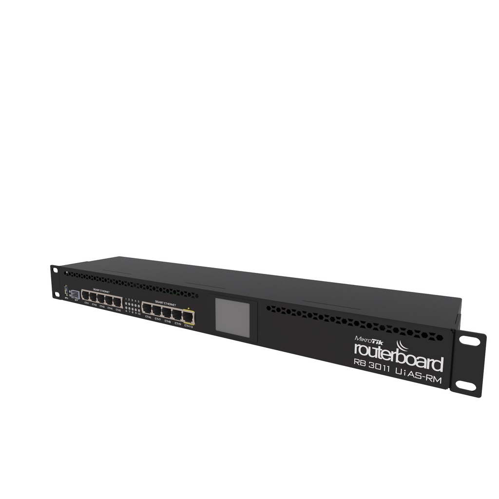 Cân bằng tải Rackmount Mikrotik RB3011UiAS-RM - Hàng nhập khẩu