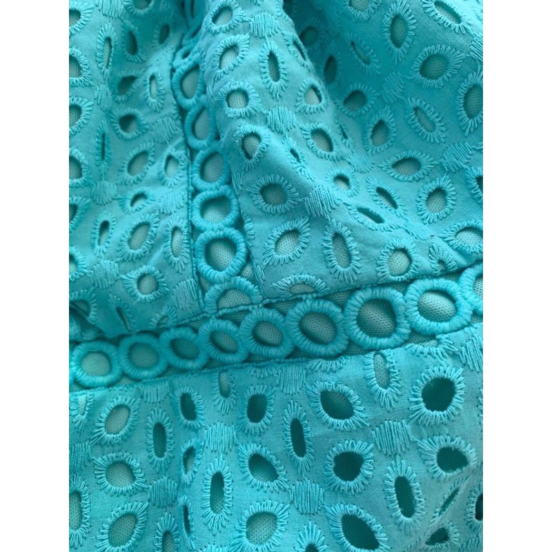 Đầm sơmi ren cotton