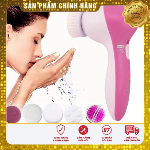 Máy Massage Rửa Mặt 5 Trong 1