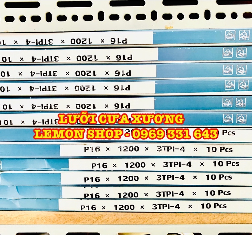 Lưỡi cưa xương MARSSAW 1200mm - Chuyên cưa xương bò, xương ống, các loại thịt cá đông lạnh - SỈ GIÁ TỐT