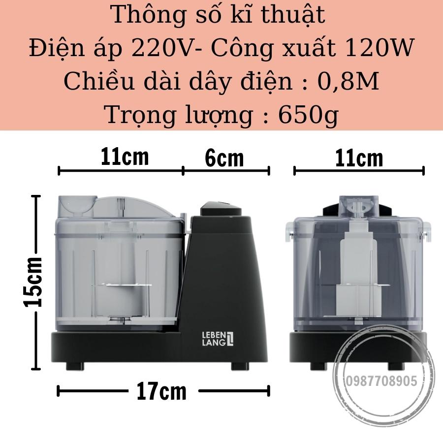 [Mã ELHADEV giảm 4% đơn 300K] Máy xay mini đa năng Lebenlang chính hãng