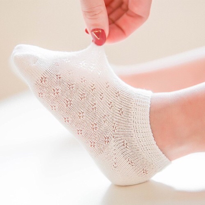 Set 5 đôi tất lưới mùa hè cao cấp cho bé trai bé gái-tất lưới cho bé giá rẻ