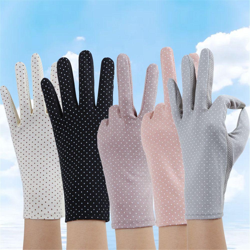 LET Găng Tay Lái Xe Bằng Cotton Chống Trượt Thoáng Khí