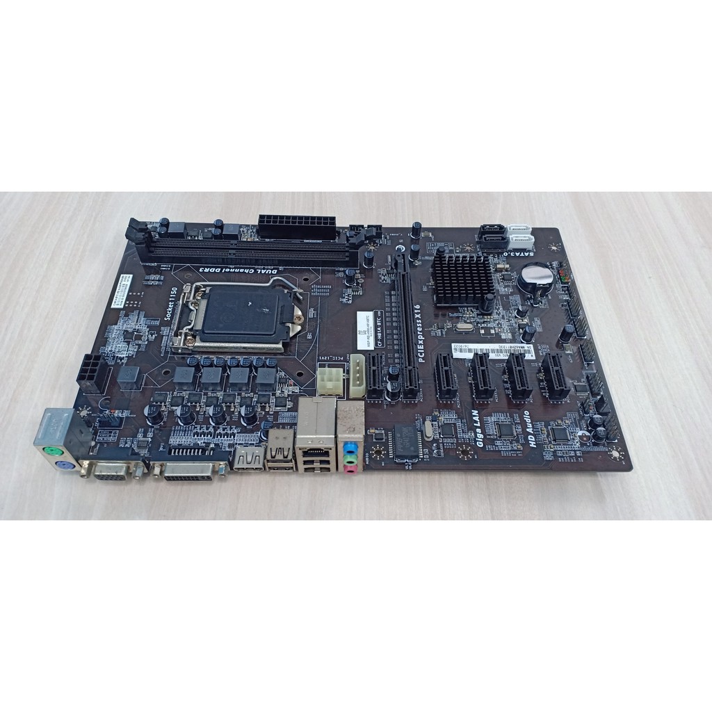 Combo Main đào 6 chân H81 Pro BTC- G3220- Ram 4g
