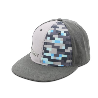Mũ Minecraft Diamond Xám Cực Đẹp
