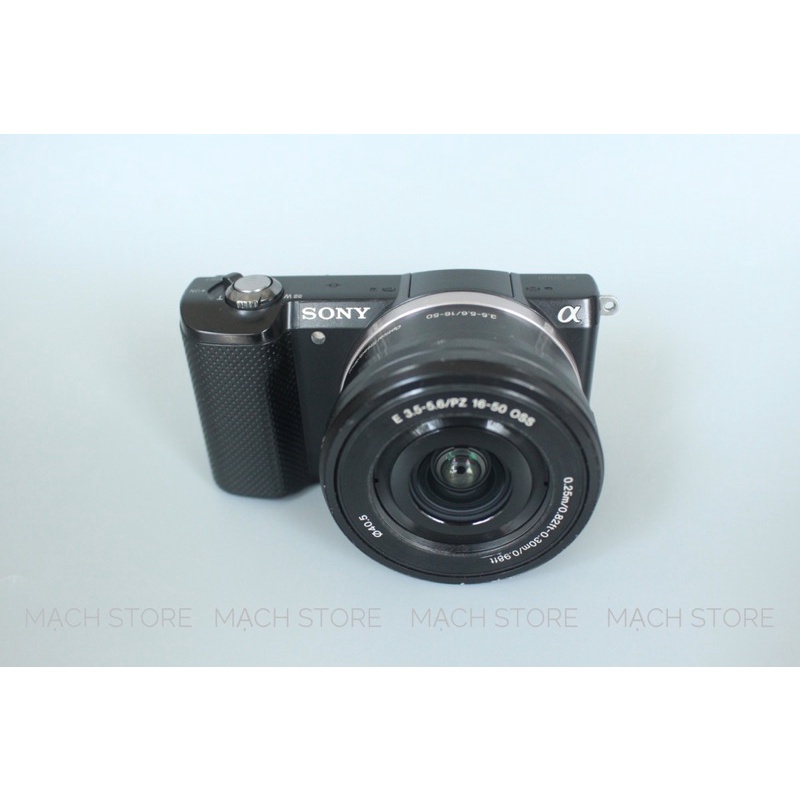 MÁY ẢNH SONY A5000 KÈM LENS KIT 16-50MM F3.5-5.6 OSS PZ