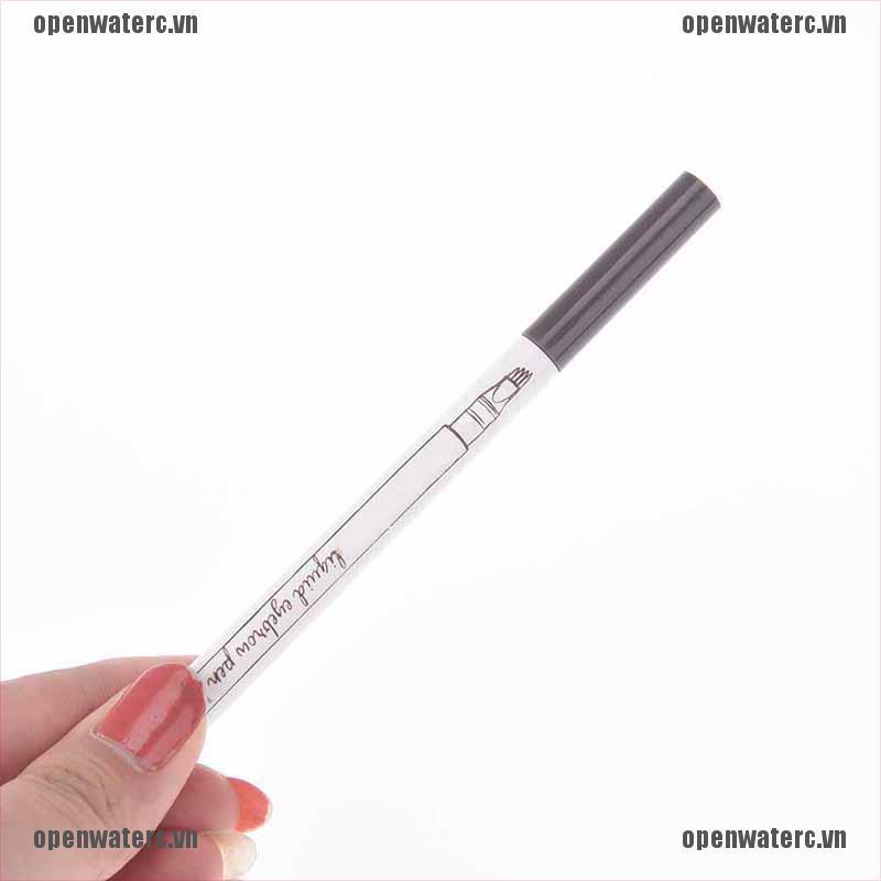 OPC 1pc eyebrow tattoo pen waterproof fork tip microblading makeup ink sketch