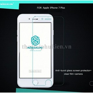SIÊU BỀN] Kính cường lực iphone 7 Plus/8 Plus hiệu Nillkin 9H