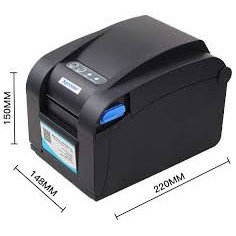 Máy in Xprinter XP 350B XP in đơn hàng GHTK, in tem nhãn và phiếu giao hàng các sàn TMĐT