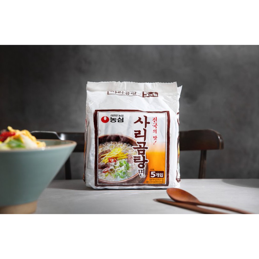 [NONGSHIM] MỲ LẨU BÒ 110G - [농심] 사리곰탕면 110G