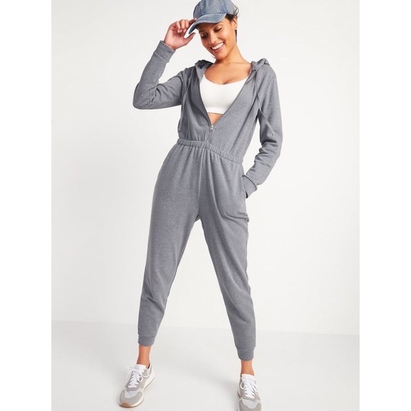 Bộ jumpsuit nỉ có nón Old Navy (XS, S, M, L) - Thanh lý vnxk