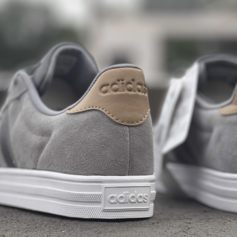 [Chính Hãng ] Giày ADlDAS Daily 2.0 Grey Suede, da lộn mềm mịn cực bền