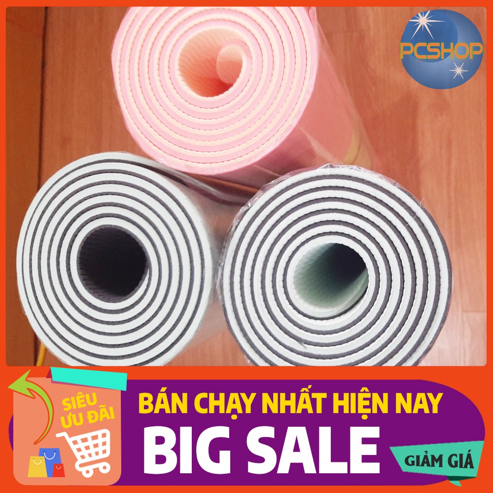 [ FREESHIP CÓ VIDEO + ẢNH THẬT ĐI KÈM ] THẢM TẬP YOGA MAT 2 LỚP CAO CẤP