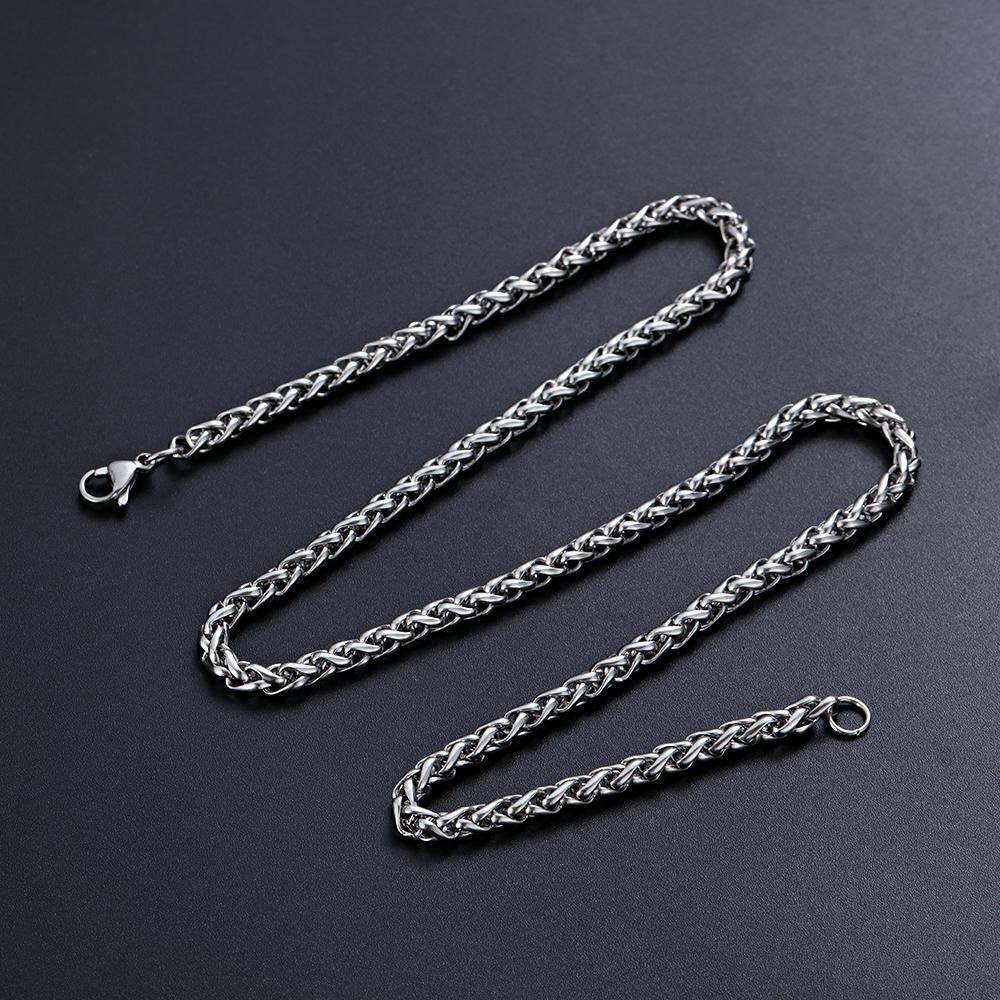 Eutus Dây Chuyền Lúa Mì Bện Thời Trang|Vòng Cổ Choker Nhiều Màu Sắc Phong Cách Gothic Punk