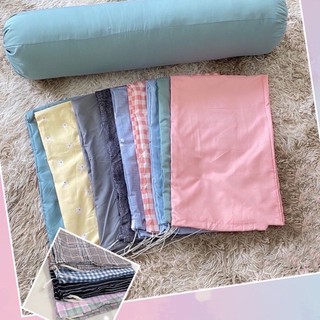 vỏ gối ôm poly họa tiết ( giao màu ngẫu nhiên )