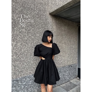 Mini dress chất liệu linen