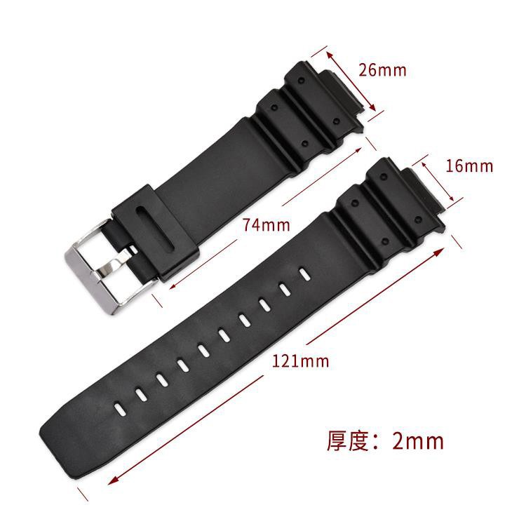 Dây đeo Thay Thế Cho Đồng Hồ Casio Dw 9052 Dw 6900 Dw 5600 TIK034 cao cấp