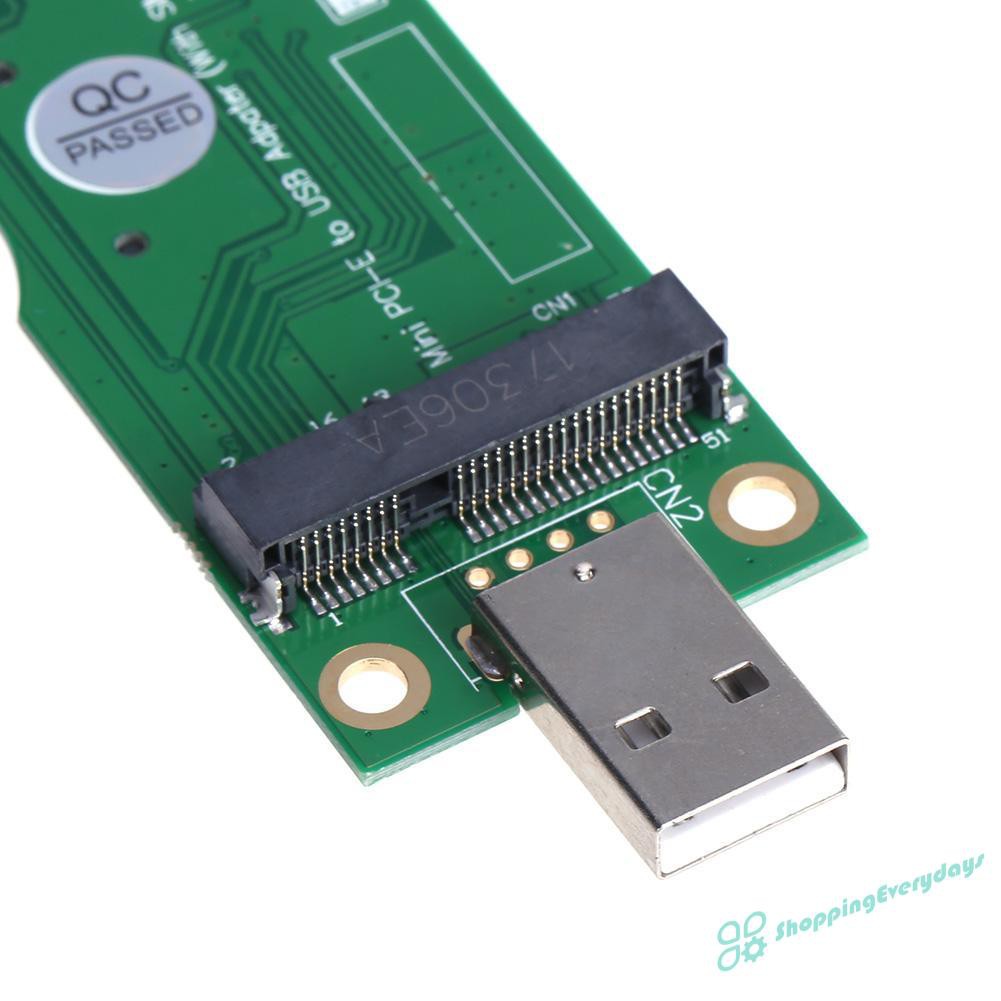 Thiết Bị Chuyển Đổi Mini Pci-E Sang Usb Với Khe Cắm Sim 8pin Cho Wwan / Lte | WebRaoVat - webraovat.net.vn