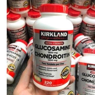 Viên uống hỗ trợ xương khớp glucosamine & chondroitin kirland  của mỹ 220 viên