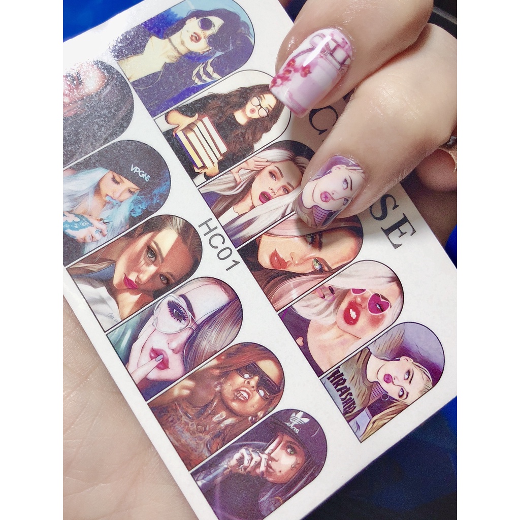 Dán Sticker Nga 3D Mẫu Mới, Cực Đẹp Siêu Mỏng Không Thấm Nước - Lẻ 1 Cái