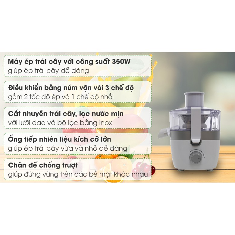 Máy ép trái cây Midea MJ-JE35