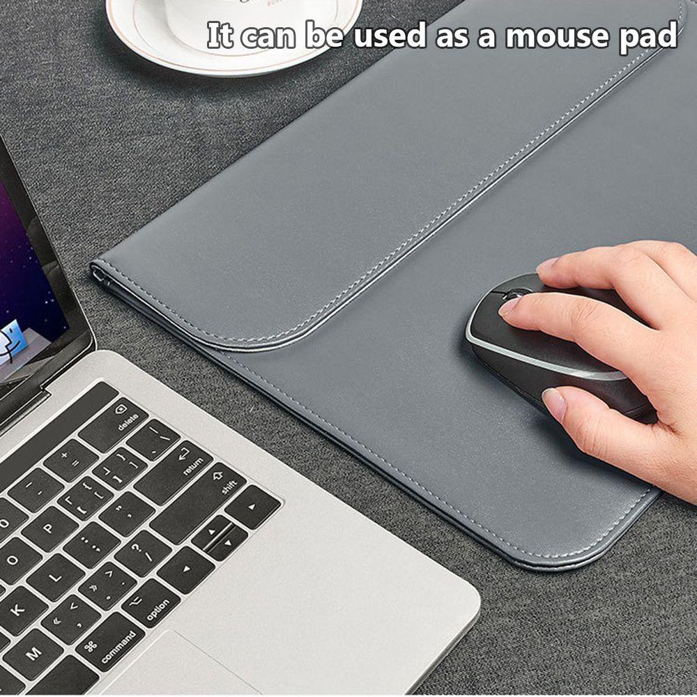 BORAG Túi Da PU Đựng Laptop 11 13 15 inch Cho Xiaomi Huawei Matebook