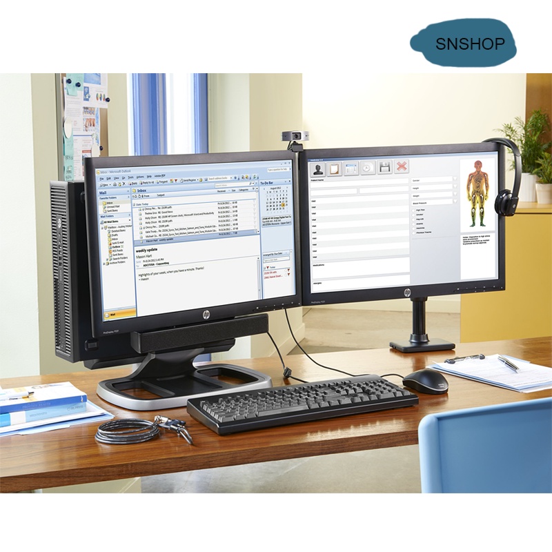 Loa Màn Hình Máy Tính HP LCD SPEAKER BAR- Thanh Loa Màn Hình Máy Tính