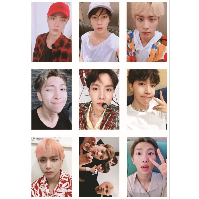 Lomo card ảnh BTS update Twitter 6 full 63 ảnh