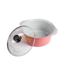 Nồi Đúc Vân Đá ECORAMIC HÀN QUỐC 16CM /HÀNG CHÍNH HÃNG