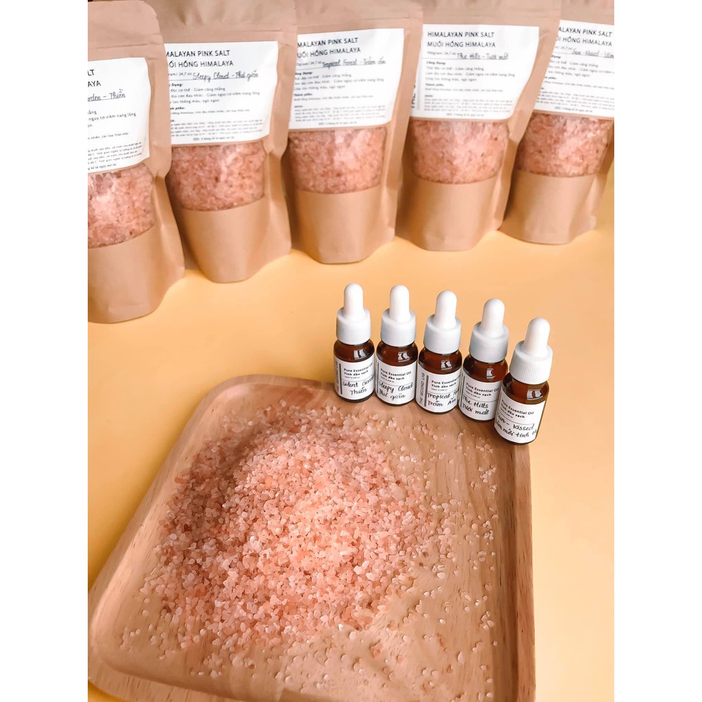 Muối Hồng Himalaya - Himalayan Pink Salt THE SECOND LAB