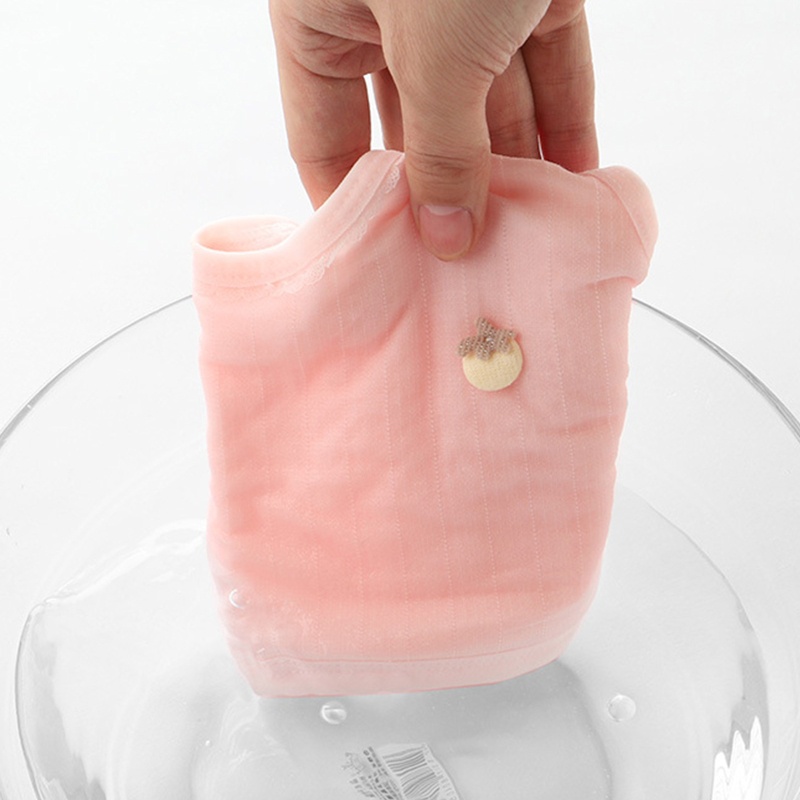 Áo Lót Thể Thao Hai Lớp Không Gọng Phối Ren Màu Trơn Họa Tiết Dâu Tây Dễ Thương Cho Tuổi Teen