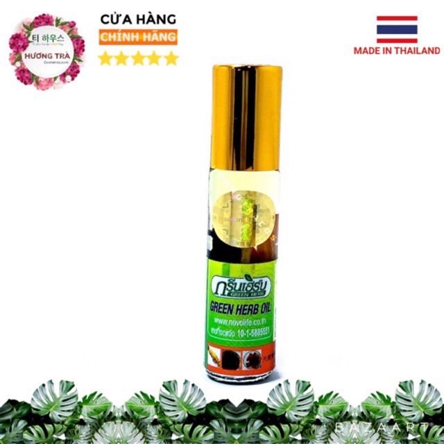 Dầu Nhân Sâm Thái Lan Green Herb Oil (Loại 1)