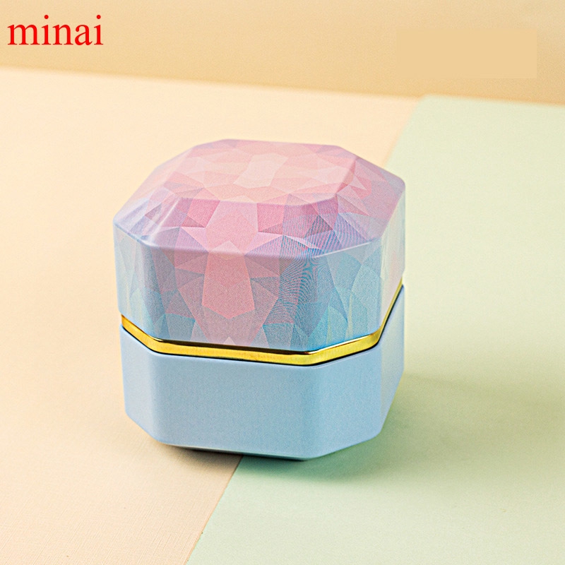 Hộp thiếc mini đựng trà/cà phê đa năng họa tiết chiếc lá độc đáo xinh xắn