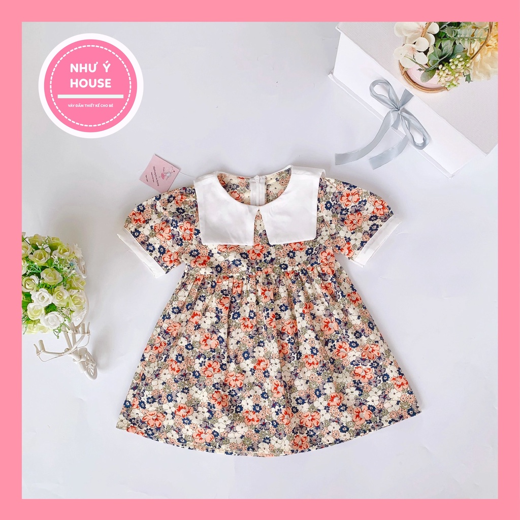 Váy hoa nhí cho bé 8-32kg😘 😘Như Ý House🍓 đầm trẻ em 0,1,2,3,4,5,6,7,8  tuổi
