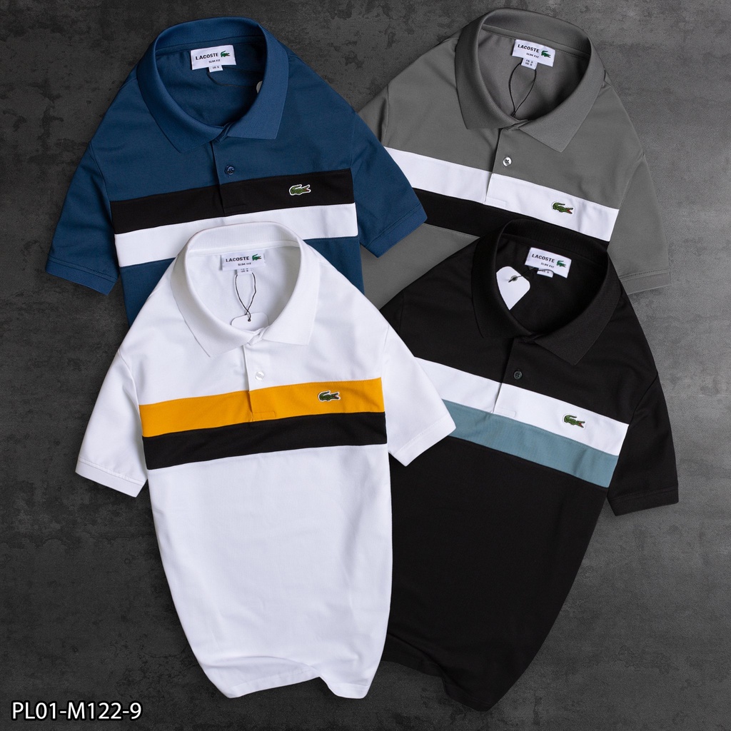 Áo polo Nam, áo thun nam có cổ basic vải cá sấu cotton xịn form chuẩn phong cách trẻ trung