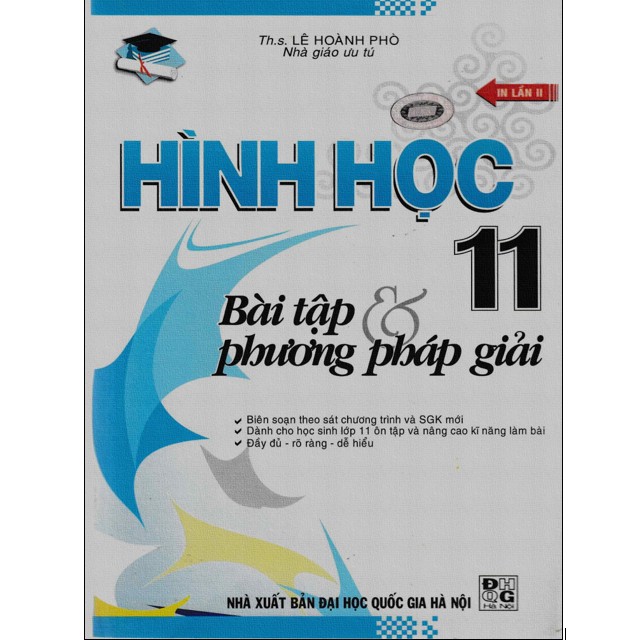 Sách - Bài tập và phương pháp giải Hình Học 11