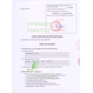 KEM DƯỠNG DA GẤC 3G THORAKAO